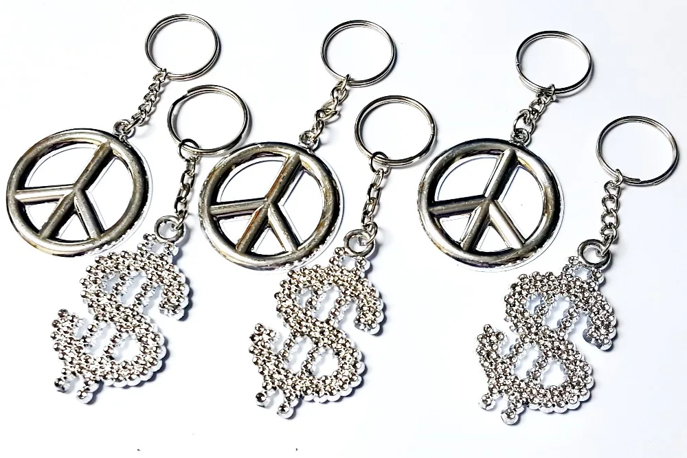 6 шт. брелок для ключей в виде доллара|party fashion|party favorsjoke jokes |