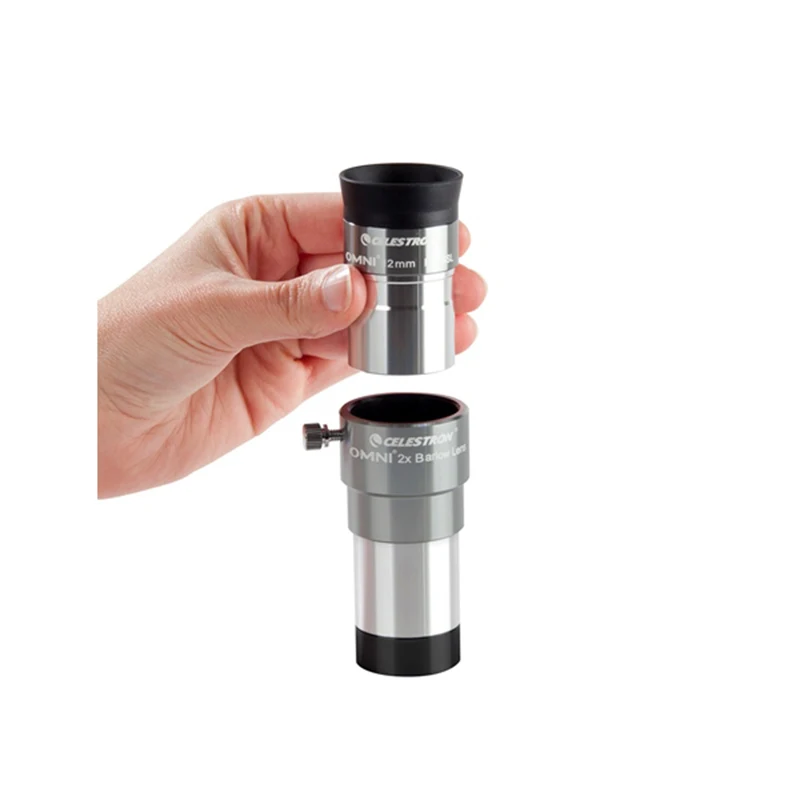

Celestron OMNI 1.25" 2X BARLOW LENS professional telescope parts with 12mm eyepiece for Telescope Spotting Scopes