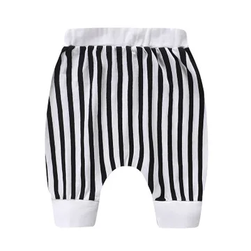 Хлопковые детские брюки для мальчиков и девочек шаровары летние новорожденных