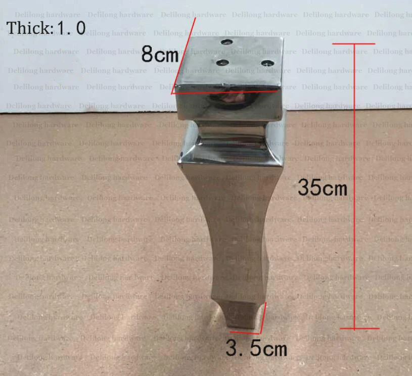Подставки для шкафа под телевизор из нержавеющей стали ножки мебели форма eleplant 67