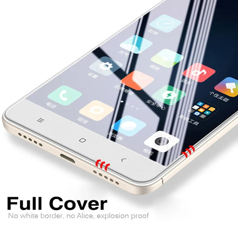 3D закаленное стекло для Xiaomi Redmi 4X5 Plus S2 Защитное стекло для Xiaomi Redmi Note 7 5 4 4X X4 Xiomi Xaomi пленка для телефона