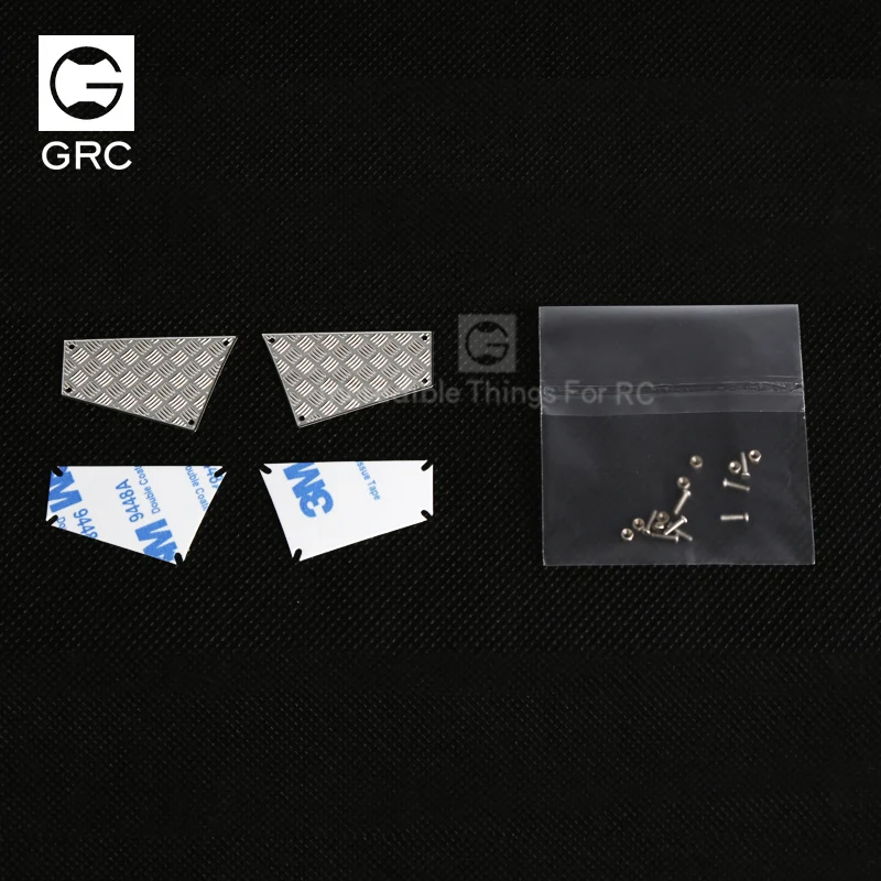 GRC Алмазная Пластина для боковых шаговых панелей/четверть панель крыло TRX4 Traxxas TRX