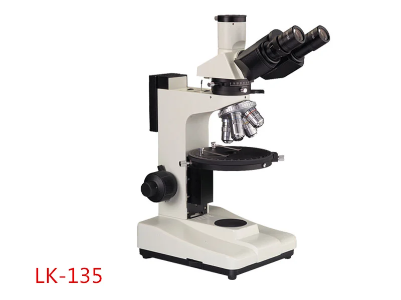 Поляризованная светильник вая микроскопия для прохождения и отражения стекла |