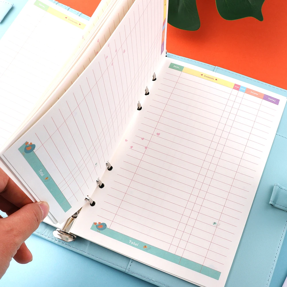 Macarons PU Binder A5 A6 Записная книжка Дневник Расписание Книга Планировщик дневник