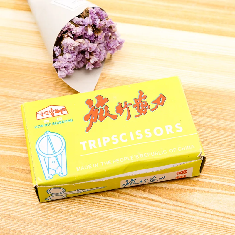 Мини складные ножницы для путешествий Открытый брелок леска портативные из