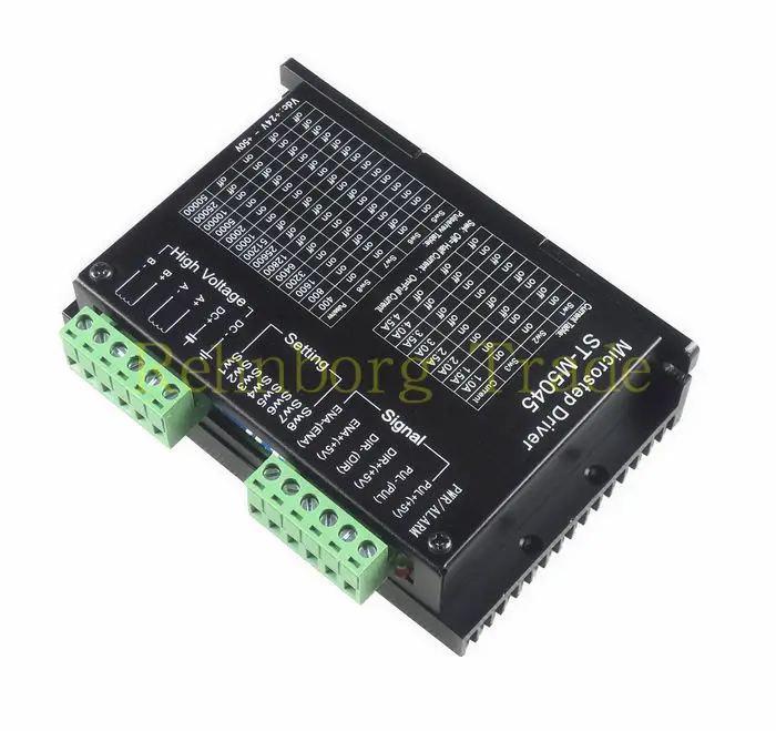 Бесплатная доставка! ST-M5045 CNC 4.5A DC24-50V nema23 Драйвер шагового двигателя 2 фазы 256