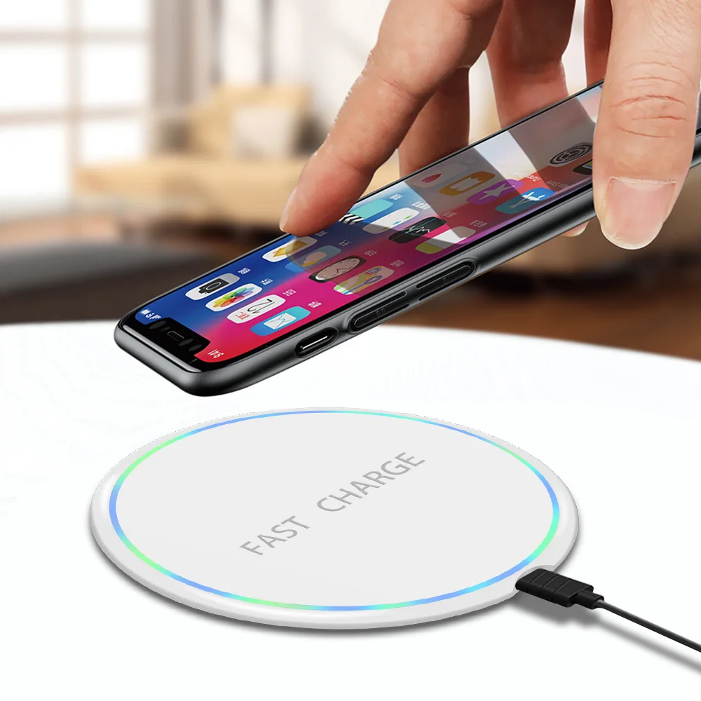 10W White DCAE 15 Вт Qi Беспроводное зарядное устройство для samsung S9 S10 iPhone 11 Pro X XS MAX XR 8 для Xiaomi Mi 9 huawei P30 Pro 10 Вт Быстрая зарядка - Тип штекера: 10W White