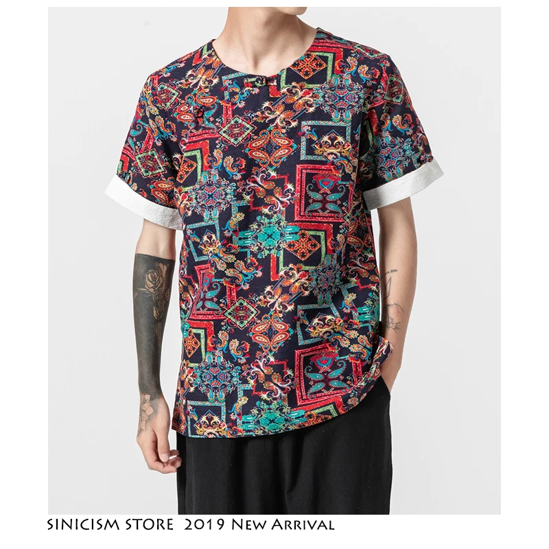 MrGoldenBowl Store мужская летняя футболка с принтом журавль Harajuku 2020 Мужская винтажная