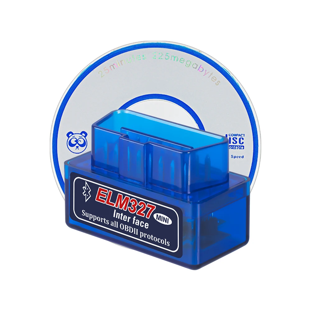 Мини ELM327 V1.5 Bluetooth выключатель питания 16Pin OBD сканер работает на Android Torque ELM 327 V 1 5|elm327