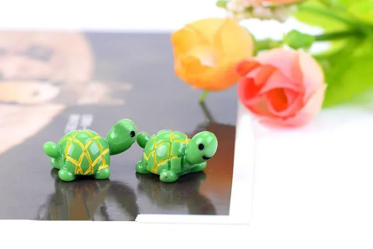 2 шт. черепаха ремесленные изделия украшения миниатюрюра микро пейзаж симулятор
