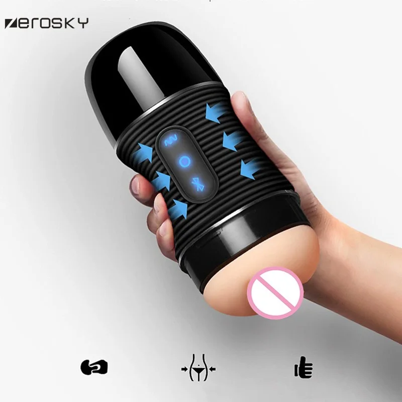 Новинка 2018 Мужской мастурбатор беспроводной интерактивный вибратор с умным