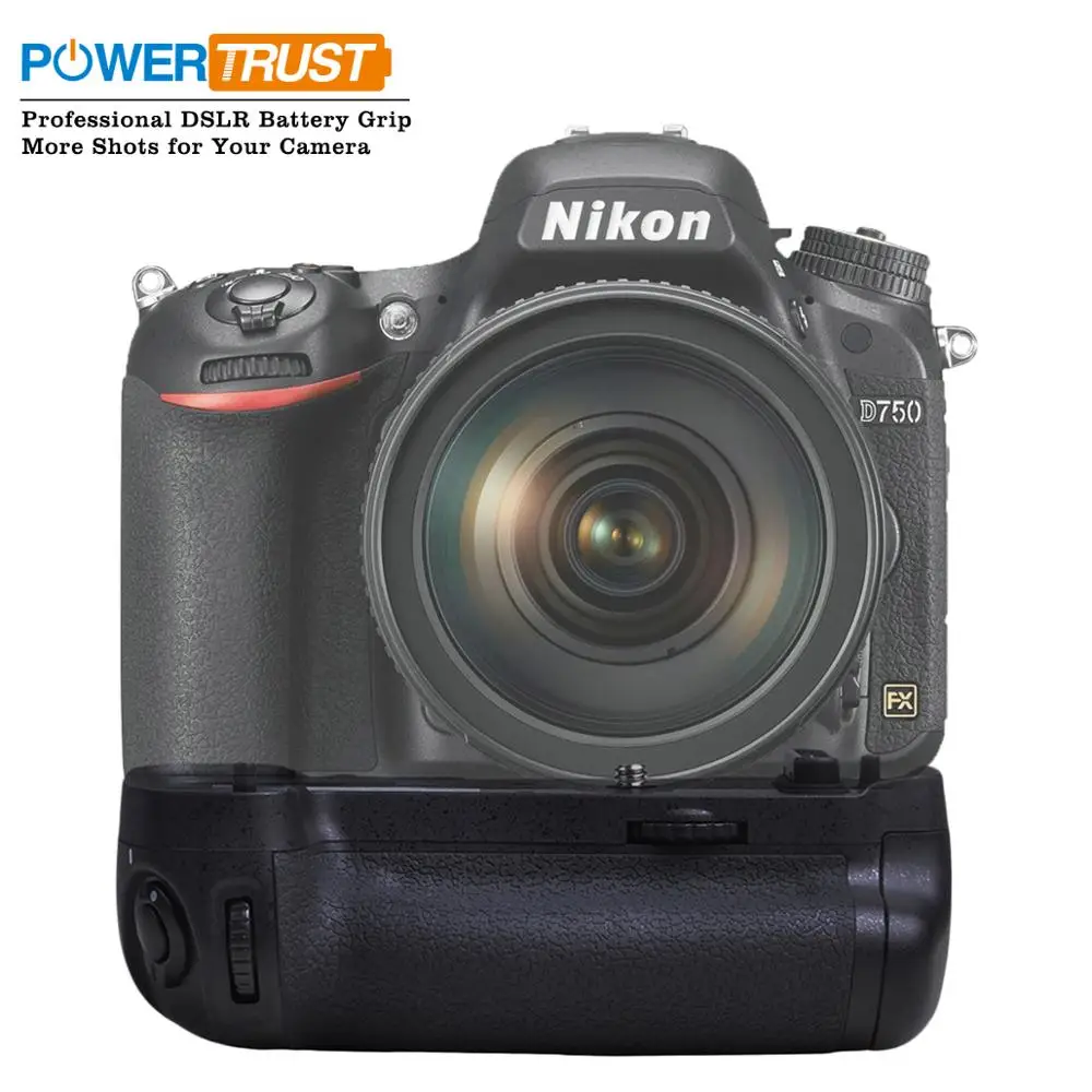 Вертикальный Штатив для фотоаппарата Nikon D750 или 6 батарей AA|Батарейные ручки| |