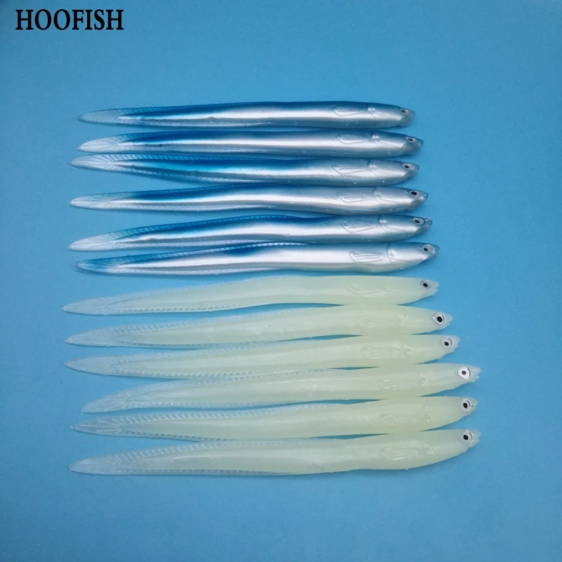 Рыболовная приманка HOOFISH 10 шт./лот 6 5 г/138 мм электрический угорь бионическая