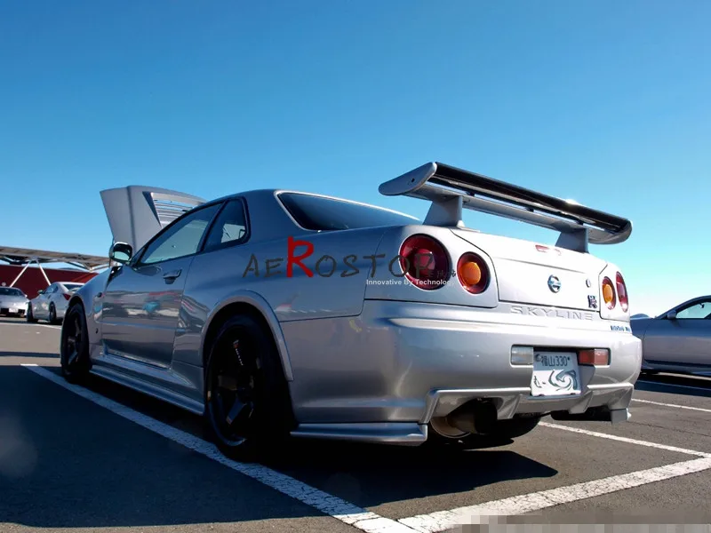 R34 Gtr Nismo Z Tune Stil Zadnij Rasshireniya Bampera Tolko Dlya Zadnego Bampera Nismo Z Tune Uglerodnoe Volokno Avtomobili I Motocikly Aliekspress