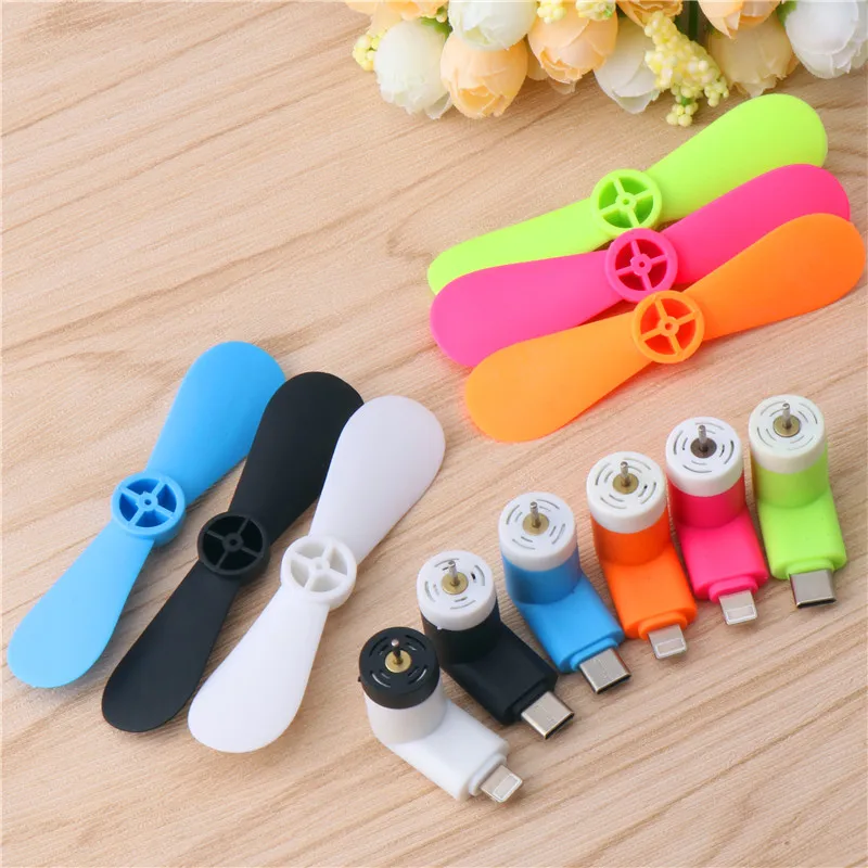 Гибкая USB вентилятор портативный мини мобильный телефон вентиляторы для Samsung Huawei