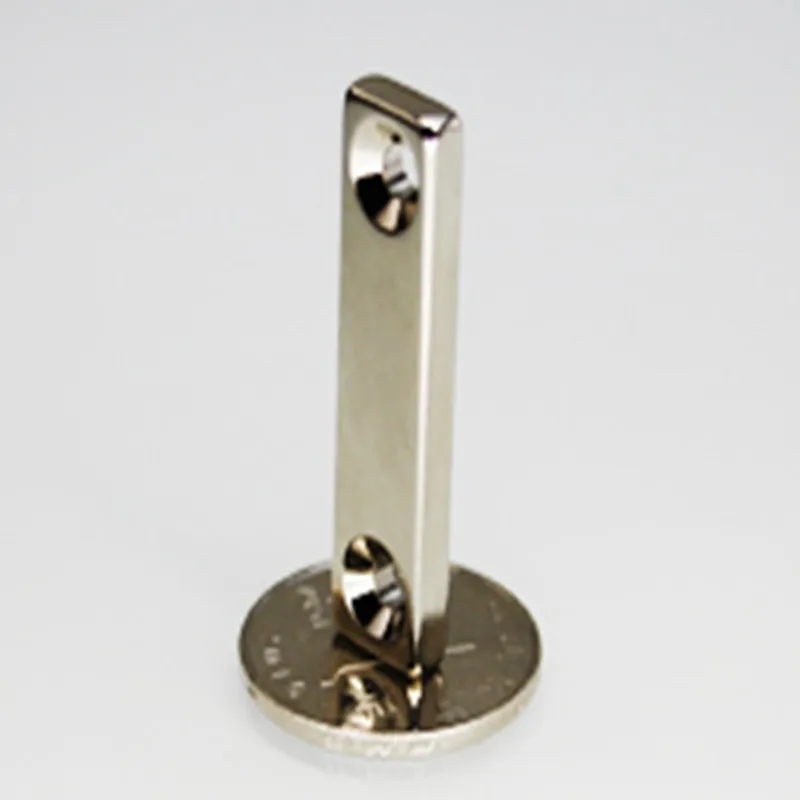 1 pcs lot F 40x10x4 mm hole 3mm N35 Strong Square NdFeB Rare Earth Magnet 40*10*4 3hole | Обустройство дома