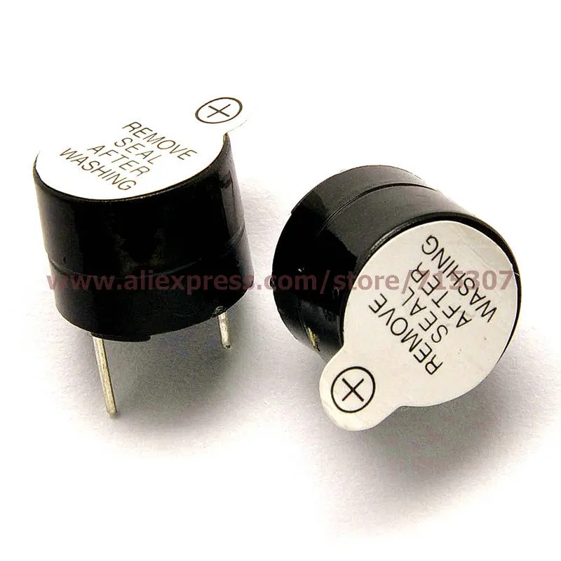 PHISCALE 20 шт. активный зуммер 12 В электромагнитный непрерывный звуковой сигнал