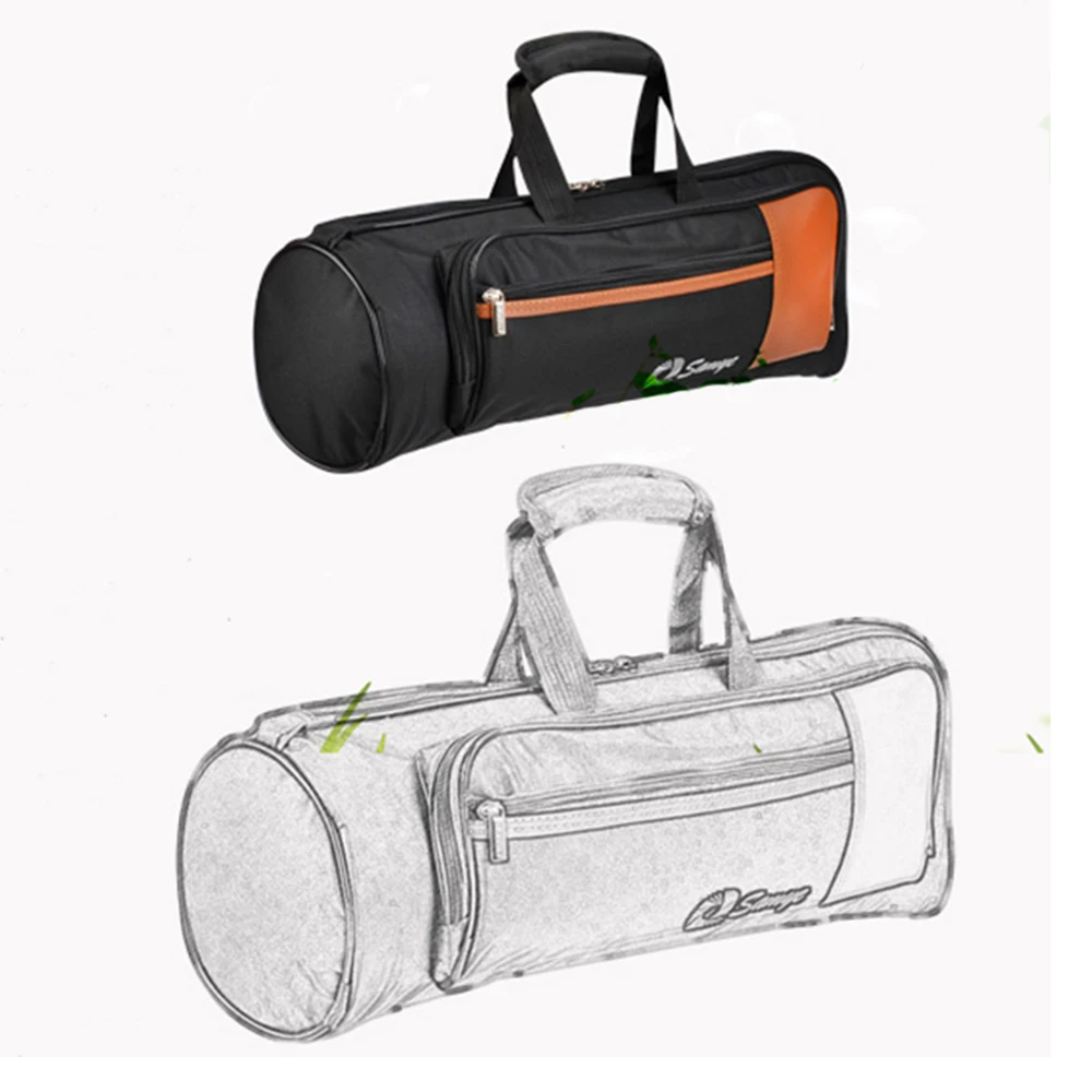 MoonEmbassy 600D водонепроницаемый труба Gig Bag Ткань Оксфорд латунный чехол для инструментов аксессуары
