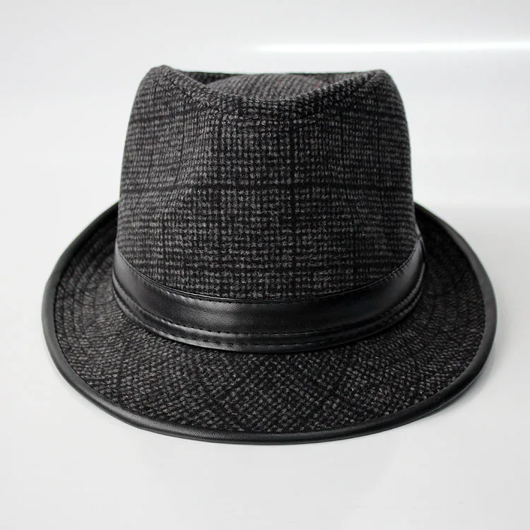 Модные нейлоновые сетки Fedoras взрослые зимние шапки для мужчин и женщин нейтральная широкополая джазовая шапка