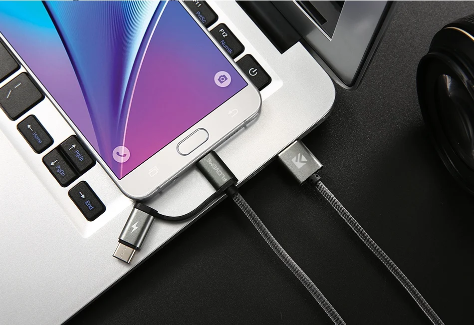 FLOVEME USB кабель QC 3,0 Micro usb type-C кабель для быстрой зарядки 2в1 кабель type-C для samsung S9 S8 для huawei P10 для Meizu Pro 7