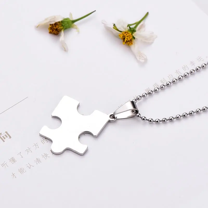 ZFVB классический сплайсинга ожерелье кулон для женщин из нержавеющей стали