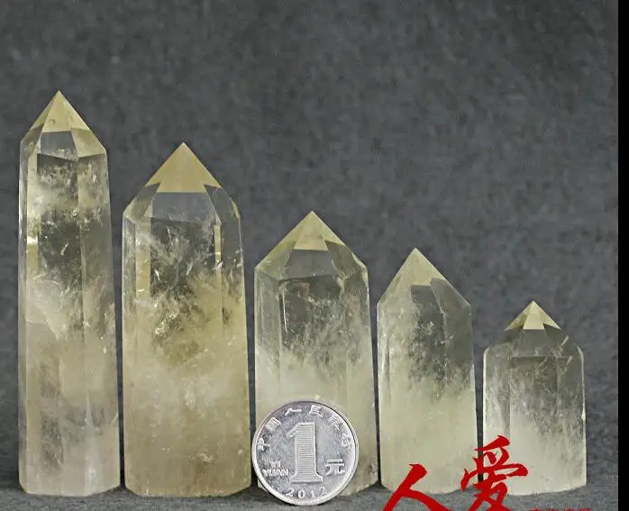 68063 + 5 шт. желтый Украшения кристалл каменной колонны одноместный насадка | Дом и