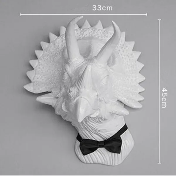 Американская декоративная модель тиранозавра динозавра из смолы | Дом и сад