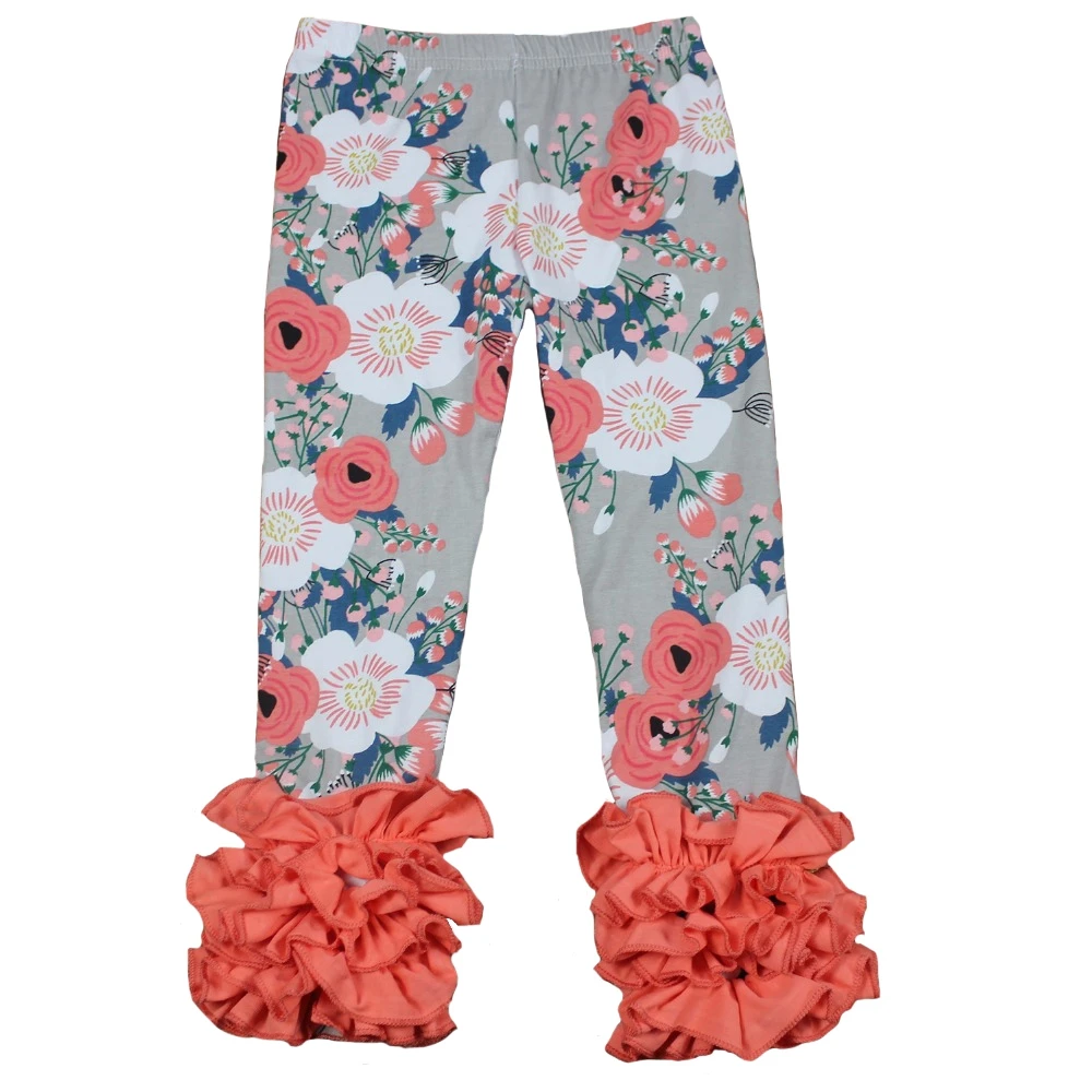 Весенние детские леггинсы с органической глазурью оптовая продажа детская