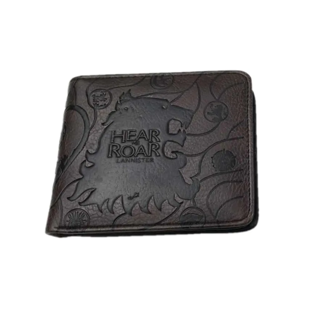 Мужской кошелек Bi Fold, тонкий кошелек, Игра престолов СТАРКОВ, кошельки с персонажами мультфильмов, женские кошельки и кошельки с монеткой, Подарочный мешок
