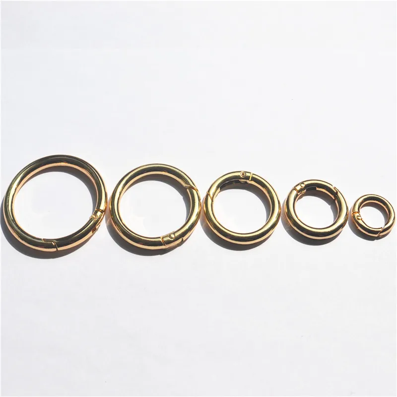 5 шт. металлическая пряжка с круглым кольцом для ремня сумки застежка собачьего