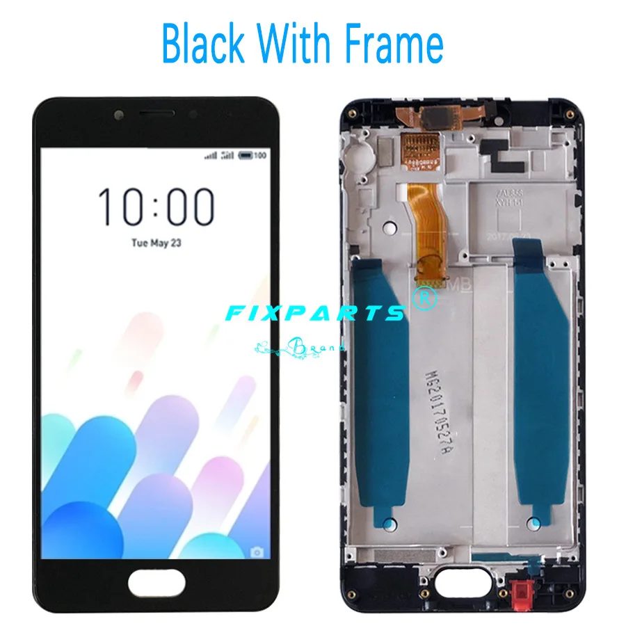 meizu M5C ЖК meizu m710h ЖК-дисплей Замена+ сенсорный экран дигитайзер черный белый meizu A5 5C ЖК