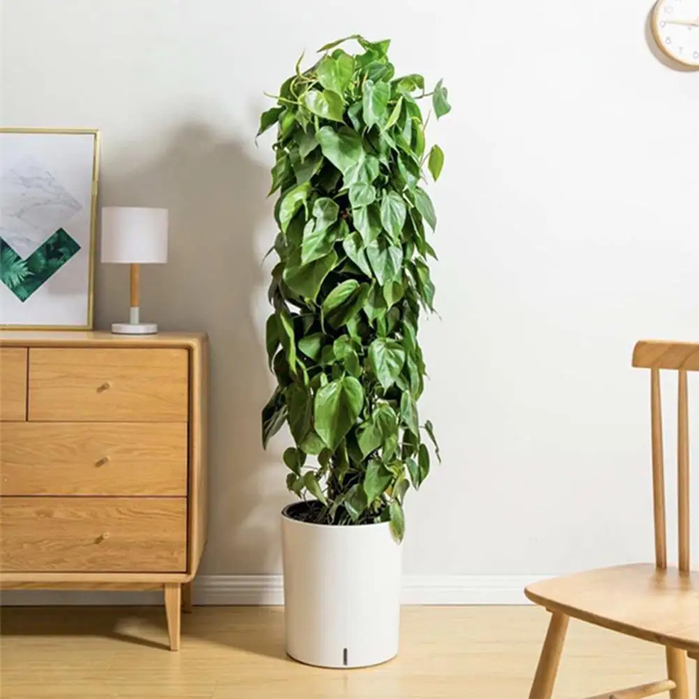 Самостоятельный цветочный горшок с системой полива декоративный для сада на