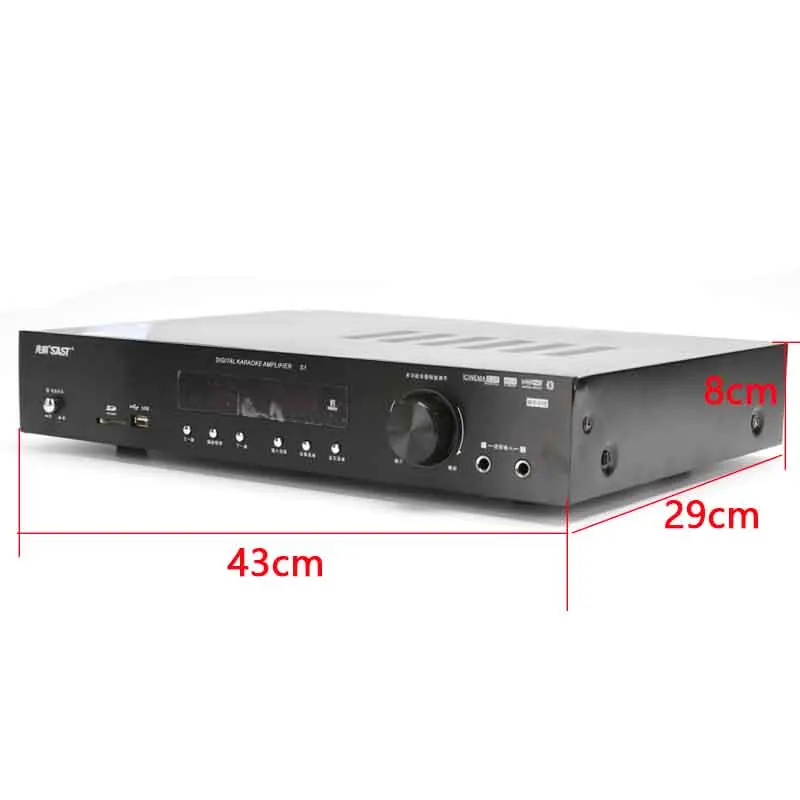 Kaolanhon волоконный коаксиальный Su 122 домашний аудио усилитель Bluetooth 5 1 канальный HIFI