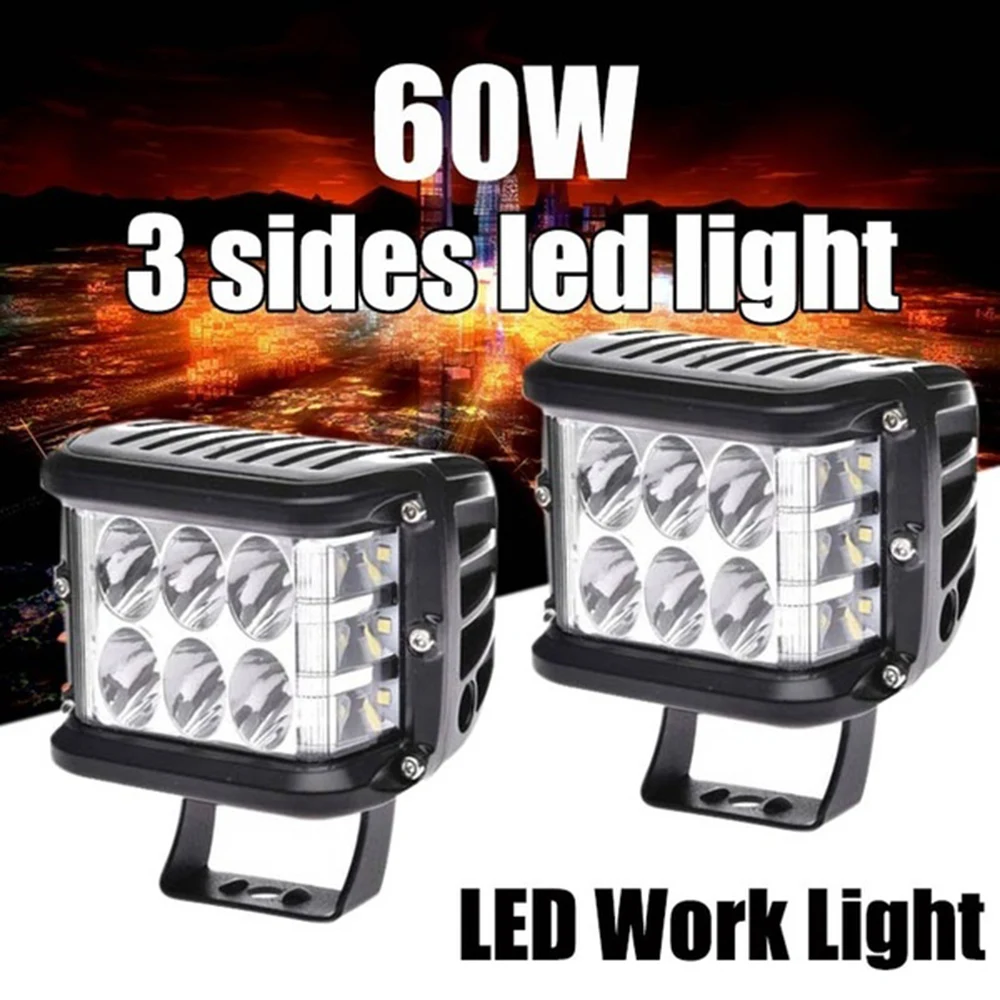 1 шт. светодиодные кубики для внедорожника 12 В|Передние LED-фары авто| |