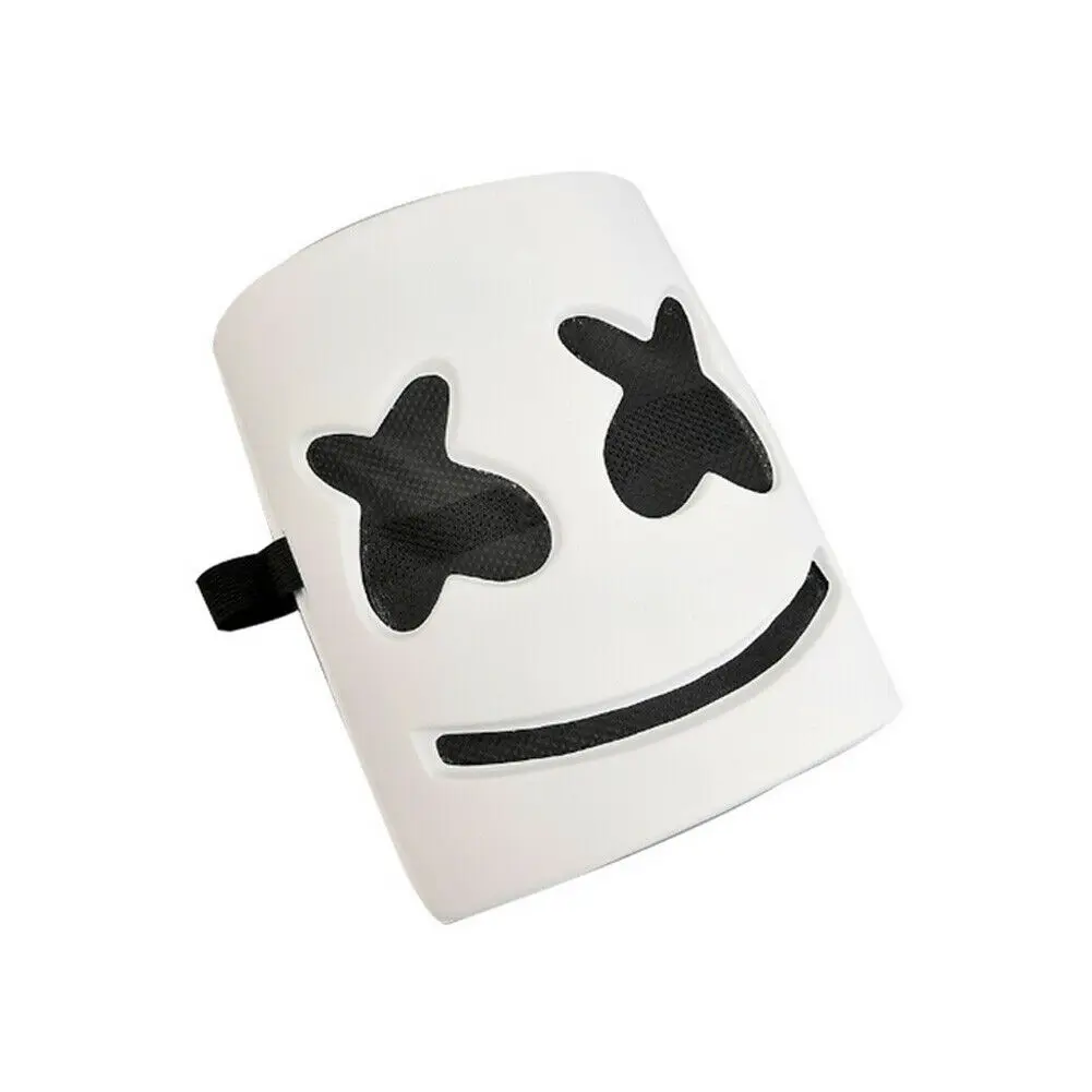 a MarshMello маска диджея шлем на всю голову Хэллоуин косплей маска бар Музыка Зефир - Цвет: a