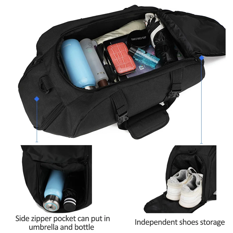 Большая многофункциональная дорожная сумка для мужчин и женщин