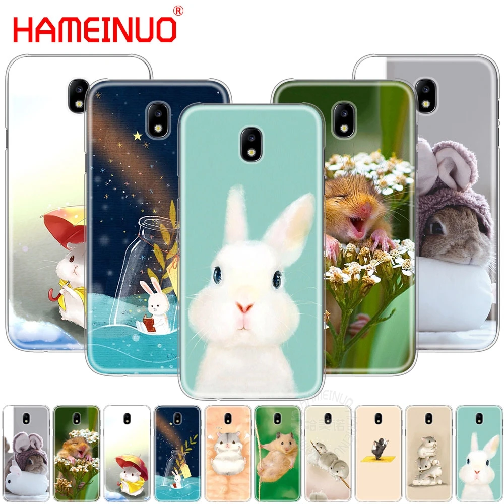 HAMEINUO чехол для телефона с изображением кролика мыши хомяка Samsung Galaxy J3 J5 J7 2017 J527 J727