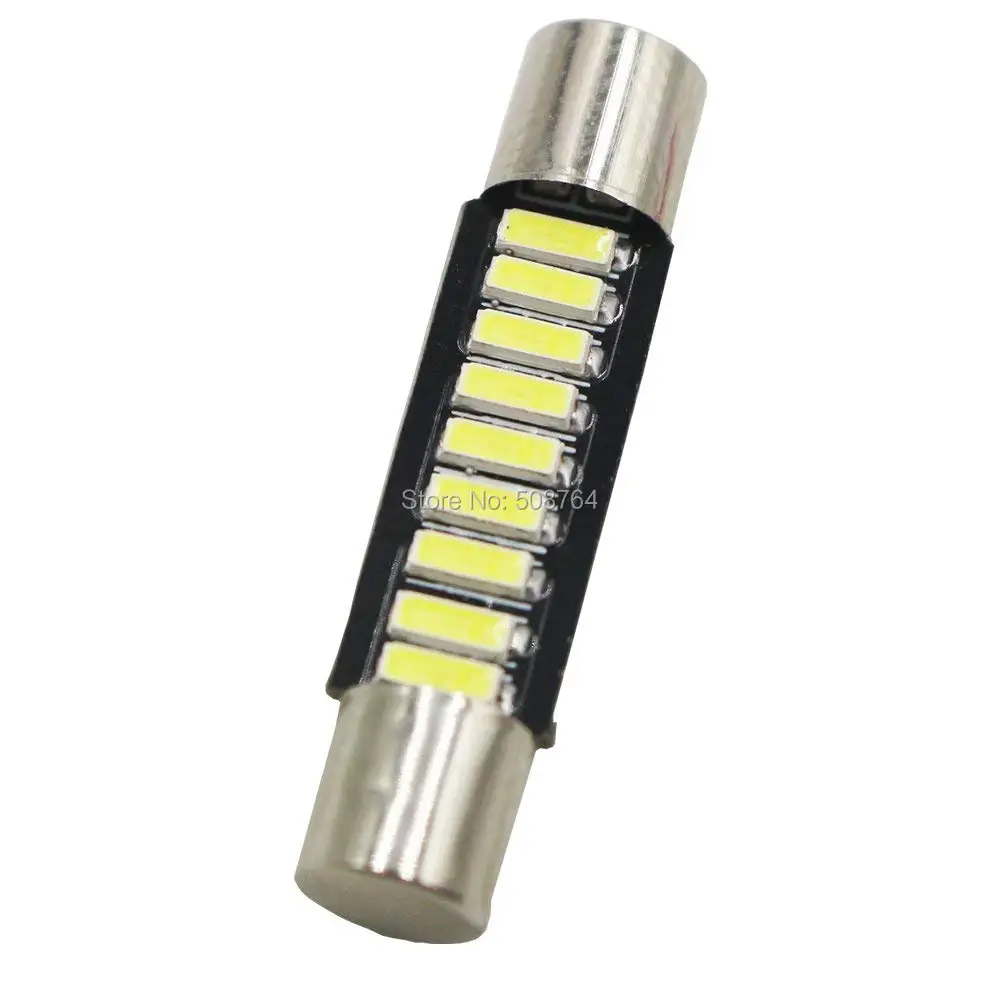 10 шт. 28 мм 31 4014 9smd зеркальный предохранитель солнцезащитный козырек для