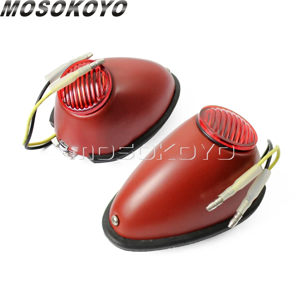 2 x Sidecar Fender светильник s красный задний стоп-светильник Урал для BMW Zundapp DS DBK KS KS750 M1