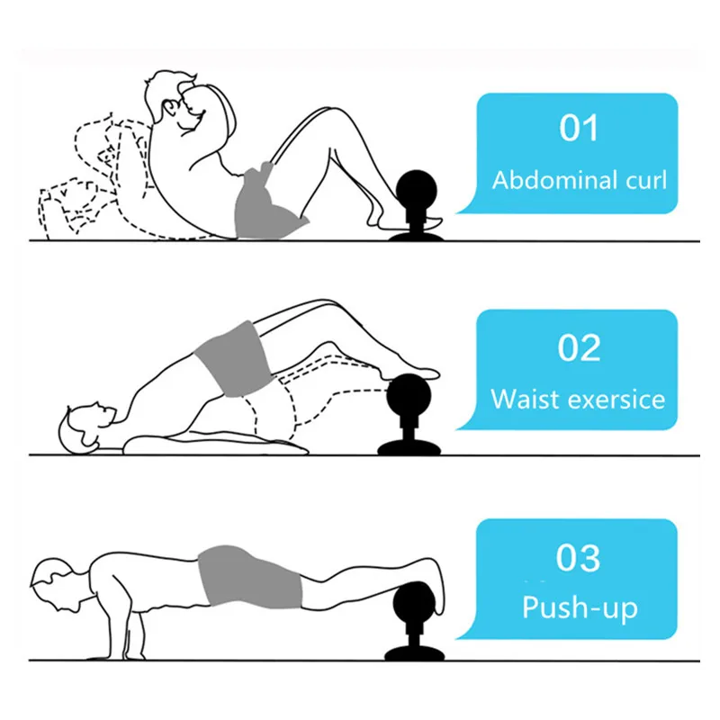 Для похудения спортивные Фитнес оборудования Push Up стоит сидеть живот с присоской