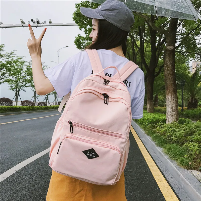 Большой женский рюкзак модные Mochila Feminina нейлоновые Наплечные сумки для