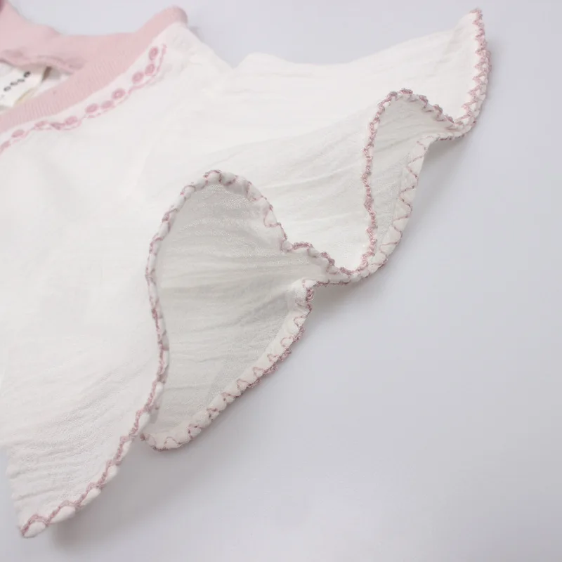 Girls Clothing Set 2019 Summer Clothes Kids Ruffle Top + Ruffled shorts 2PCS Suits For 3 4 5 6 7 8 9 Years | Мать и ребенок