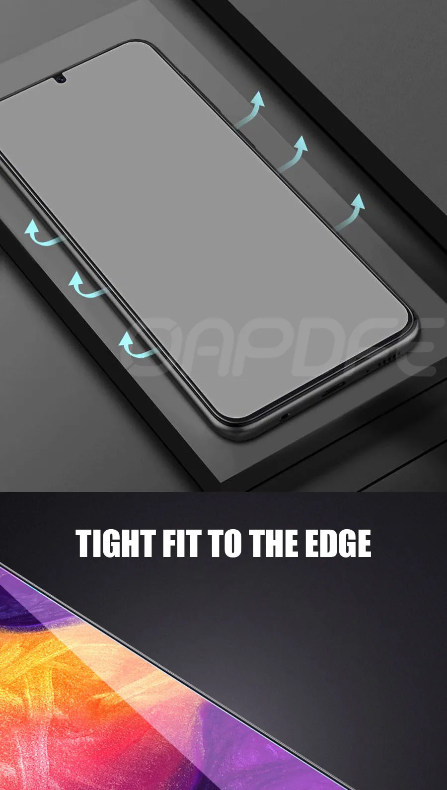 С уровнем твердости 9H закаленное Стекло для samsung Galaxy A90 A80 A70 A60 A50 A40 A30 A20 A10 M30 M20 M10 Экран Защитная Стекло пленка