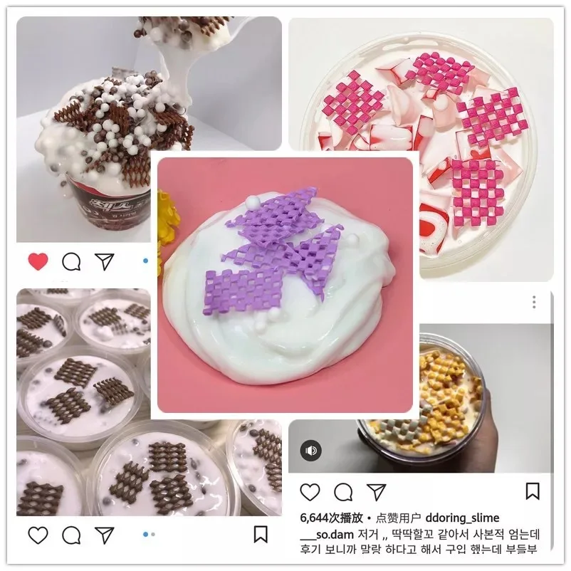 1 упак. 15 г слизь DIY Аксессуары игрушка пена Crispbread формы слизь поставки наполнитель украшения подарок игрушка для детей взрослых