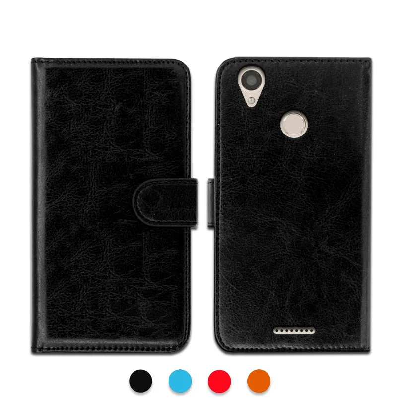 Роскошный чехол-кошелек для DEXP GL355 из искусственной кожи специальный