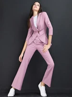 high quality women suits pants suit women blazer set autumn lady business office work uniform elegant