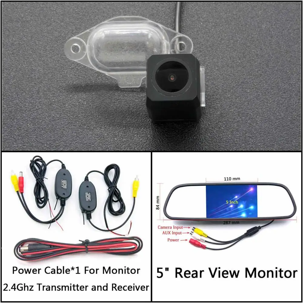 C Wireless 5 inch M Full HD камера заднего вида для Nissan X-Trail Almera Pathfinder R50 Cefiro Avenir/Avenir Cargo/Expert автомобильный парковочный зеркальный монитор - Название цвета: C Wireless 5 inch M