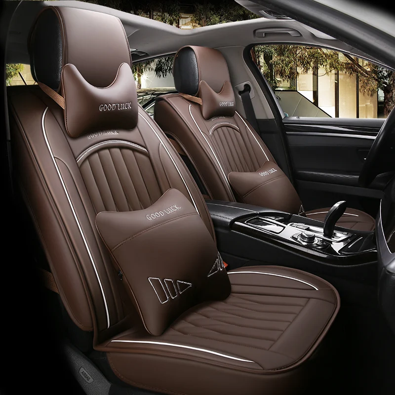 

Universal PU Leather car seat covers Car-Styling For Benz A B180 C200 E260 CL CLA G GLK300 ML S350/400 class 90% Cars car access