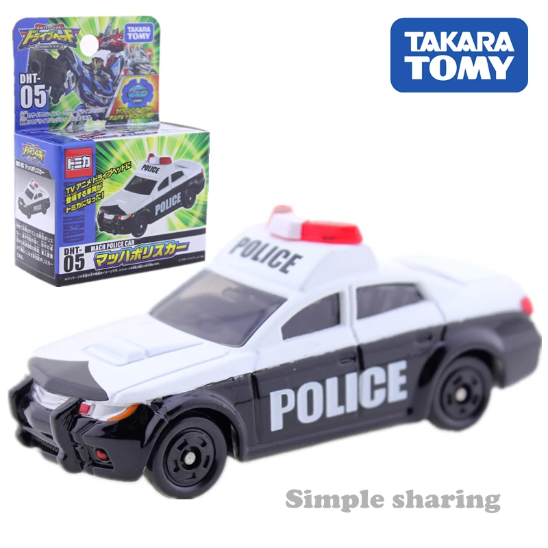 Takara Tomy Tomica супер автомобиль Полицейская игрушка брикет литые миниатюрные
