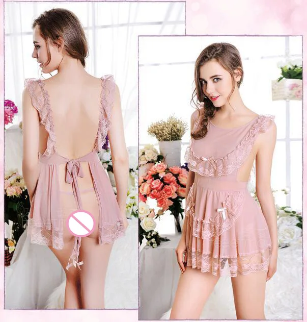 Хорошее качество удобная ткань женская сексуальная прозрачная ночная рубашка с